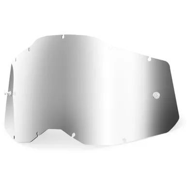 100% AC2/ST2 Youth Replacement Lens Mirror Silver