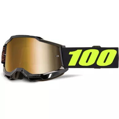 100% Accuri 2 Goggles Fairbanks Mirror True Gold