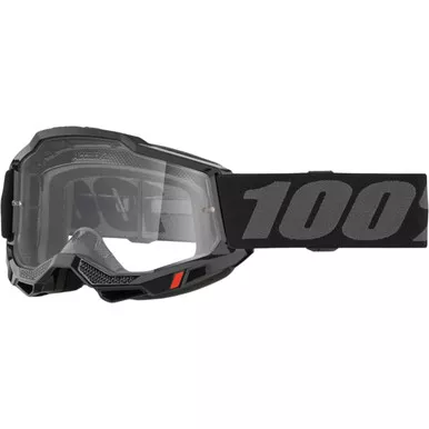 100% Accuri 2 Youth Goggles Black Clear