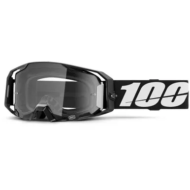 100% Armatic Goggles Black Clear
