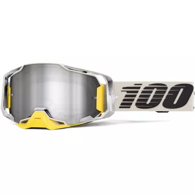 100% Armega Goggles Viggo Mirror Silver Flash