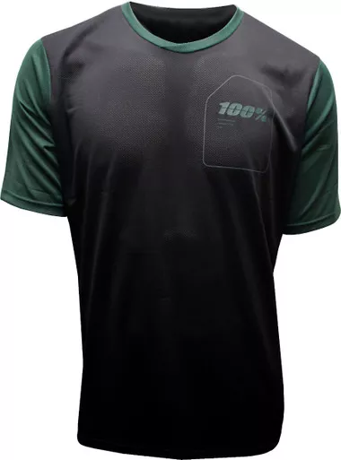 100% Ridecamp SS MTB Jersey Fatigue Green