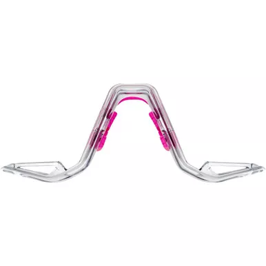 100% Slendale Nose Bridge Polished Translucent Grey