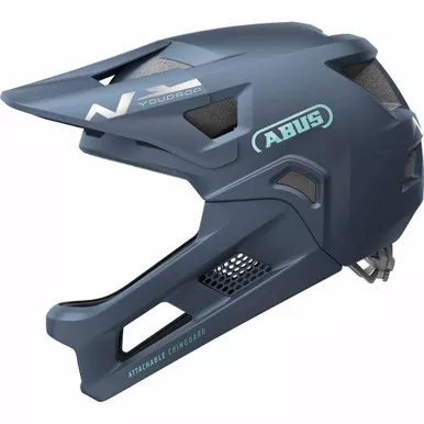 ABUS YouDrop Youth Full Face Helmet Midnight Blue