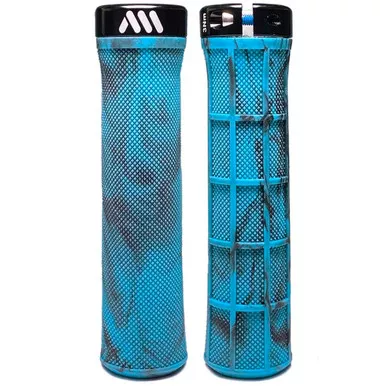All Mountain Style Berm Grips Blue Camo