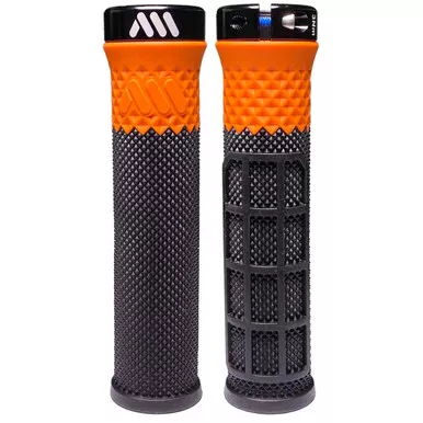 All Mountain Style Cero Grips - Black/Orange