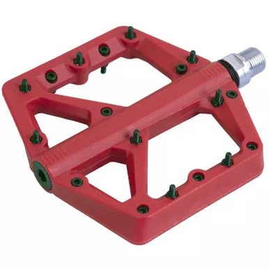 Azur Husky Flat Pedal Red