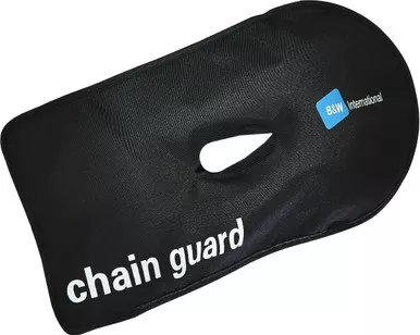B&W Chain and Derailleur Protector Guard Black