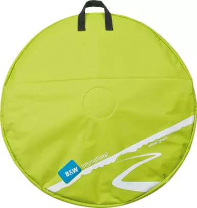 B&W Road 700c Single Wheel Travel Bag Green