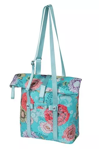 Basil Bloom Field Bicycle Shopper 15-20L Sky Blue