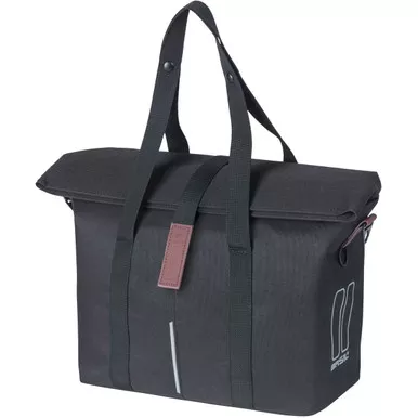 Basil City Handbag KF/Hook 8-11L Black
