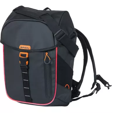 Basil Miles Tarpaulin Backpack Nordlicht LED 17L Black