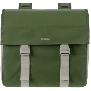 Basil Urban Load Double Pannier Bag 48-53L Moss Green