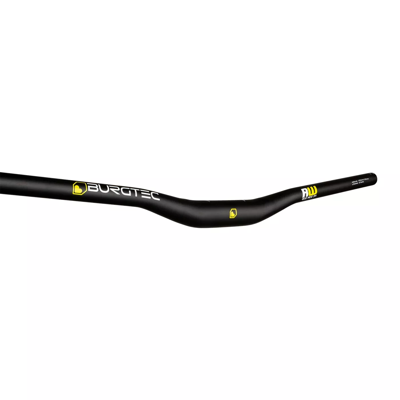 Burgtec Ride Wide DH Riser Bar (35.0) 22.5mm/800mm Black