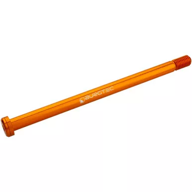 Burgtec Trek Rear Axle 12x198.5mm M12x1.75 Iron Bro Orange