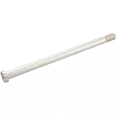Burgtec Trek Rear Axle 12x198.5mm M12x1.75 Rhodium Silver