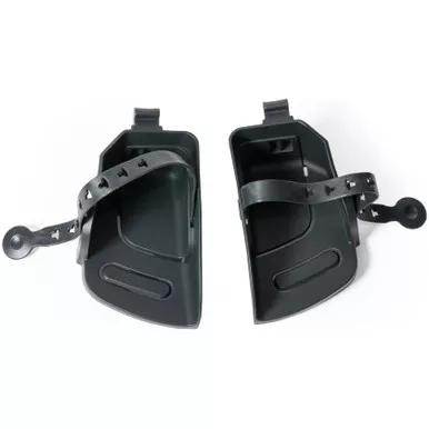 Burley Dash Footrests With Strap Black