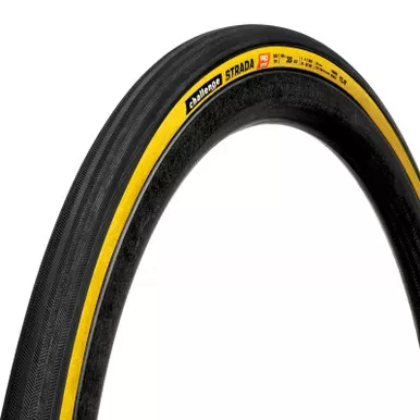 Challenge Strada Pro Tan Tubeless Folding Tyre