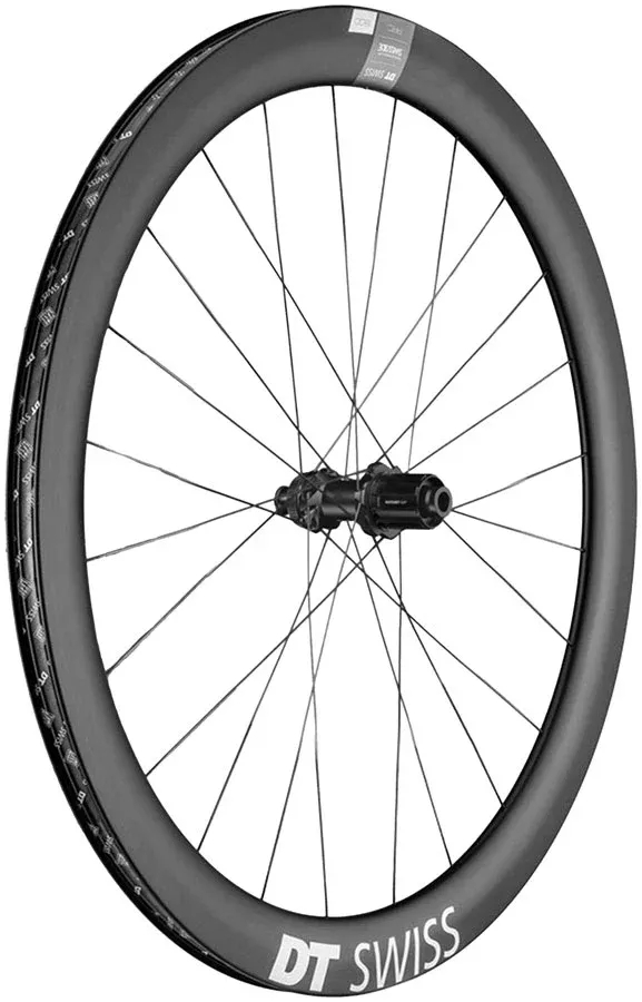 DT Swiss ARC 1600 Spline 62 Rear Wheel - 700, 12 x 142mm, Center-Lock, HG11 Road, EXP 36, Black