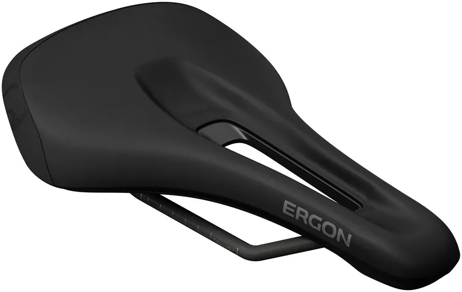 Ergon SMS Women - TiNox XP Men's Medium Large Comfort Saddle Black/Gray