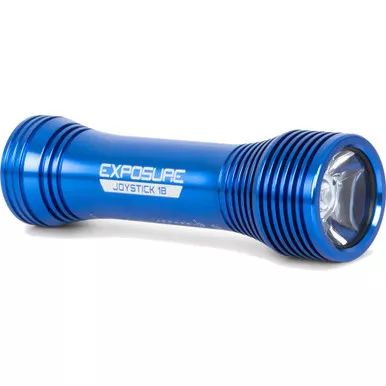 Exposure Joystick Mk18 Front Light W/ Helmet and Handlebar Mounts Blue