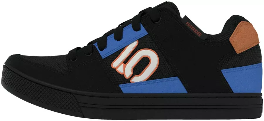 Five Ten Freerider Flat Shoes - Men's Core Black/Off White/Ray Blue 9.5