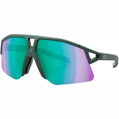 KOO Hype Dark Blue Matt W/Turquoise Mirror Lens