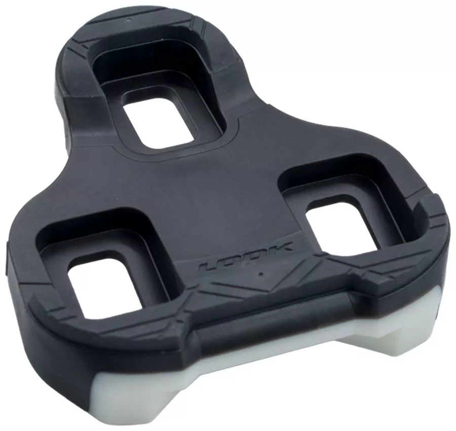 LOOK KEO GRIP Cleat - 0 Degree Float, Black, Tri-material