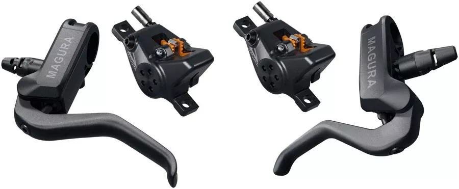 Magura MT A2 Disc Brake and Lever Set - Left and Right Levers