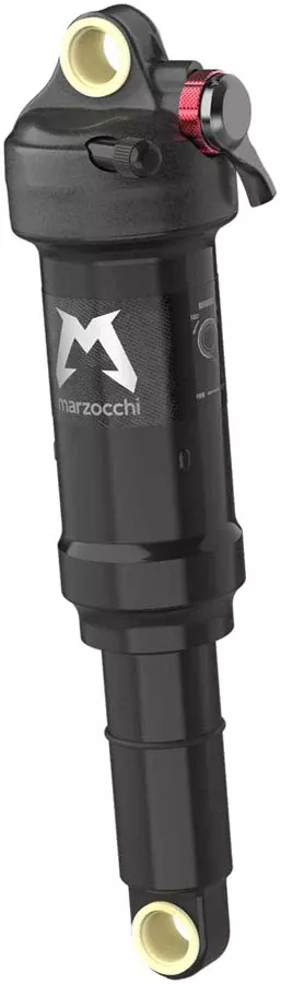Marzocchi Bomber Inline Air Rear Shock - Metric, 210 x 50 mm, EVOL LV, Sweep-Adj, 0.8 Spacer, Black
