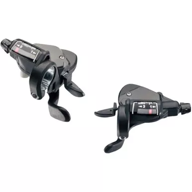 Microshift Mezzo TS39 3x8 Spd Shimano MTB Thumb Shifter Pair