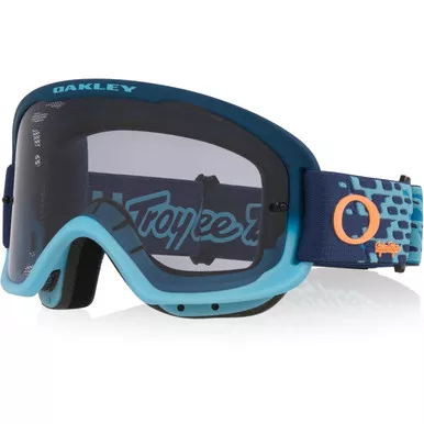 Oakley O-Frame 2.0 Pro MTB Goggles TLD Navy/Clear W/ Light Grey Lens