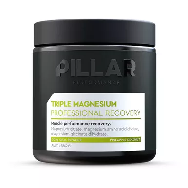 PILLAR Performance Triple Magnesium Recovery Powder Pine/Coco 200g Jar
