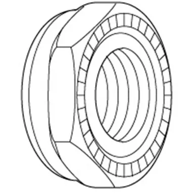 Shimano Dura-Ace Track Rear Hub Lock Nut M10 x 7.5mm