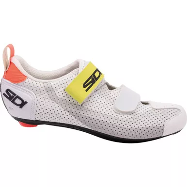 Sidi T-5 Air Triathlon Shoes Grey/White/Yellow