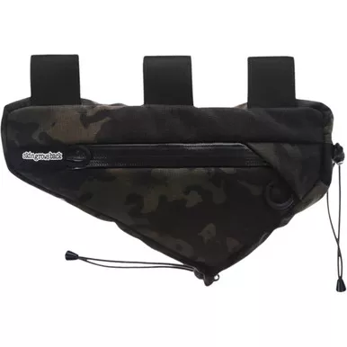 skingrowsback Wedge Frame Bag - Black Camo
