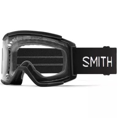 Smith Squad XL MTB Goggle Black With Clear Lens