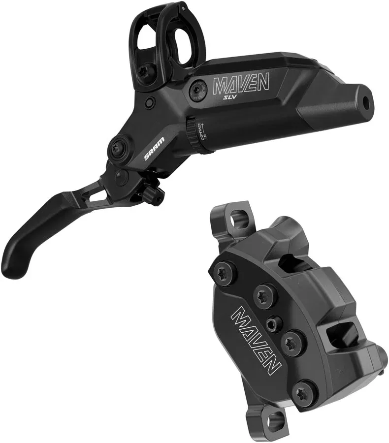 SRAM Maven Silver Disc Brake and Lever - Front or Rear