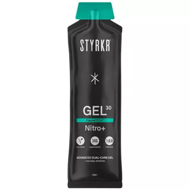 Styrkr Gel30 Nitro+ Apple Blackcurrant Dual-Carb Energy Gel