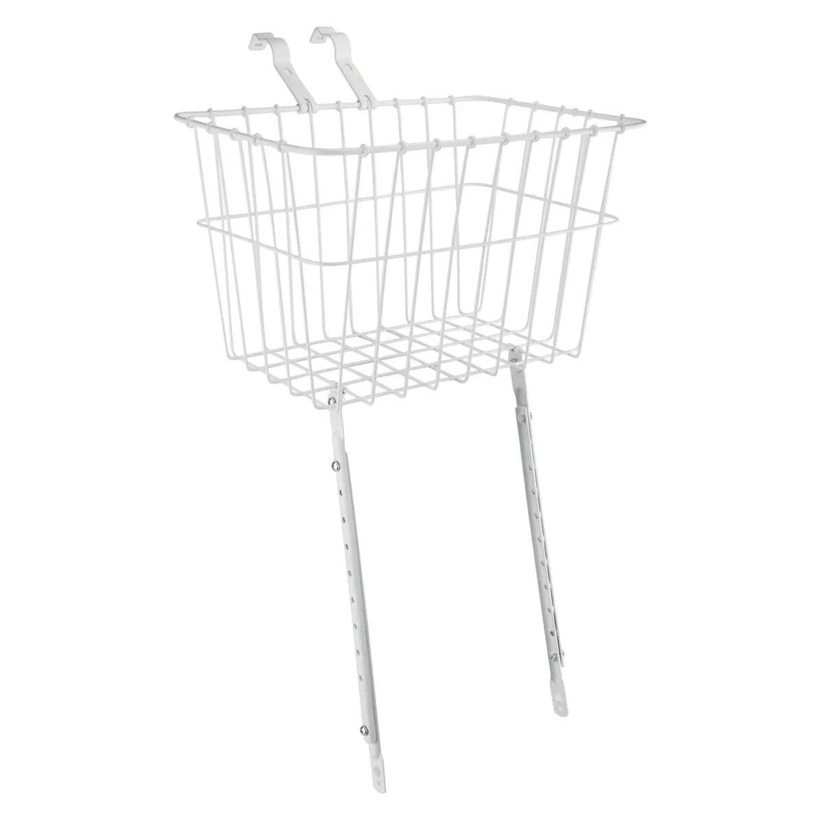 Wald Products #198 Gb Multi-fit Basket, Fixed, Steel, 14x9x9", White