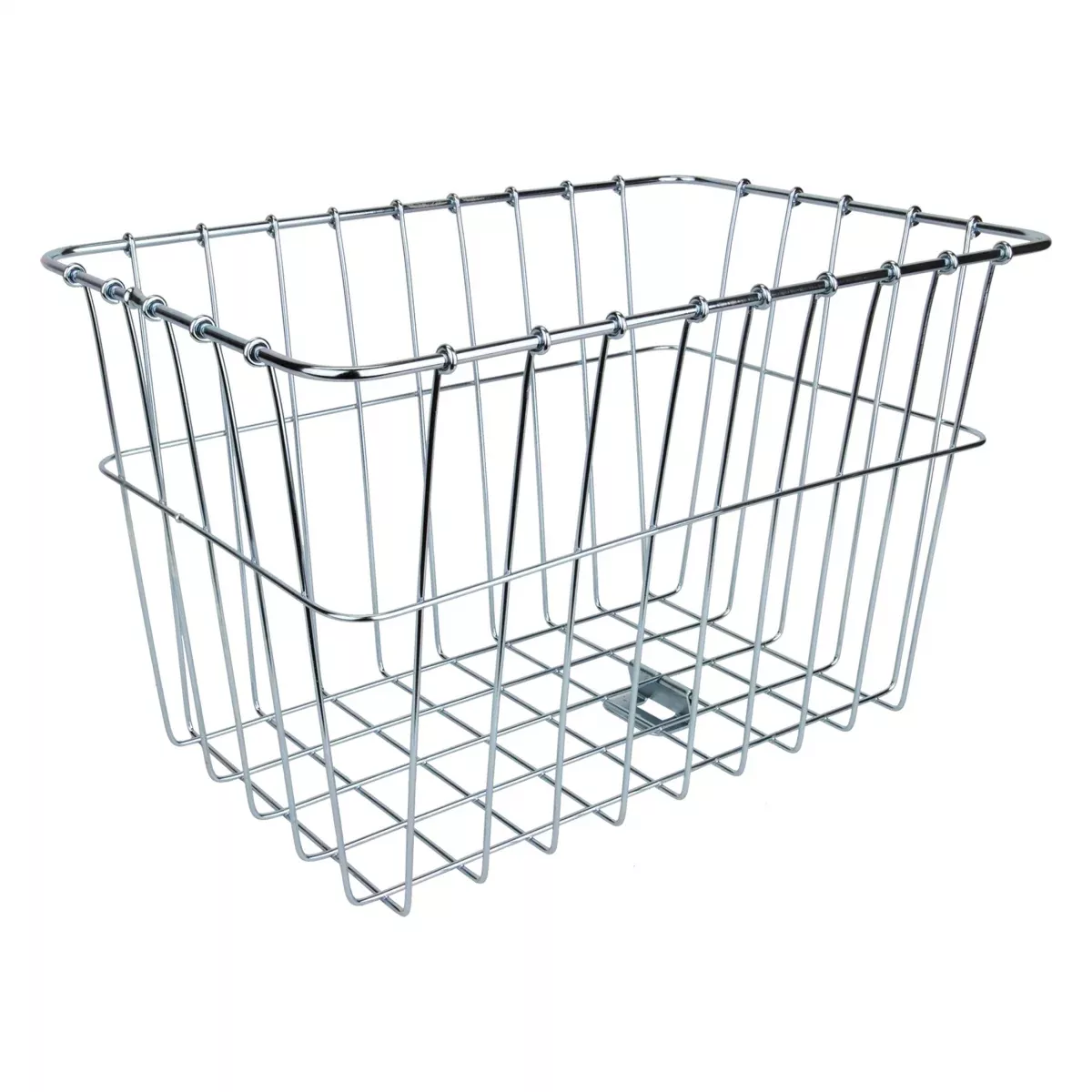 Wald Products #585 Rear Basket, Fixed, Steel, 9.5x14.5x9", Silver, 14x9x9