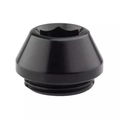Wolf Tooth 12mm Rear Thru Axle Button Slider Black