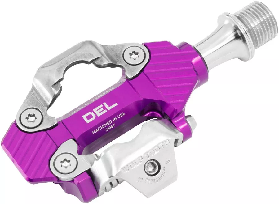 Wolf Tooth DEL Gravel Race Clipless Pedals - Single Sided Clipless